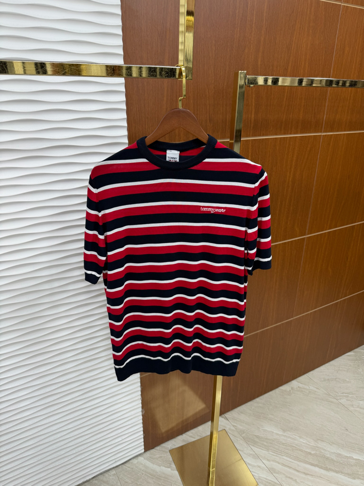 Tommy Jeans Çizgili İthal Triko
