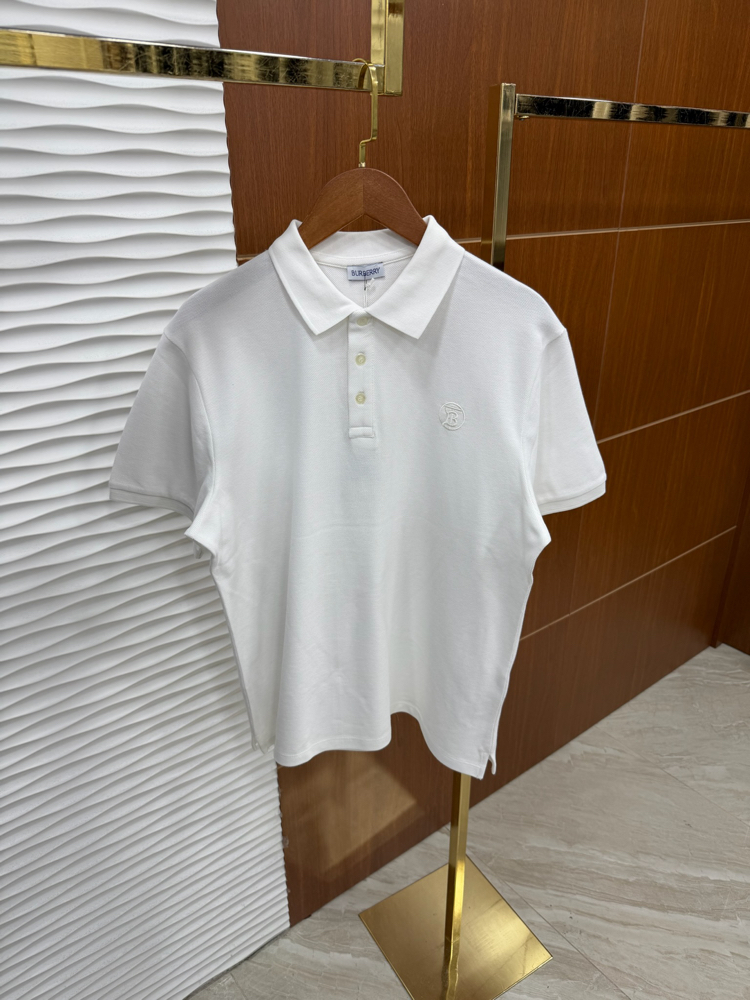 Burberry Basic Beyaz İthal Tişört