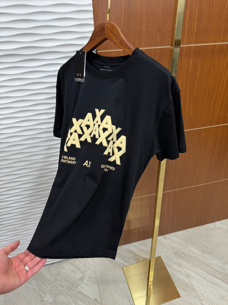 Ax Monogram Kum Baskı İthal Tişört