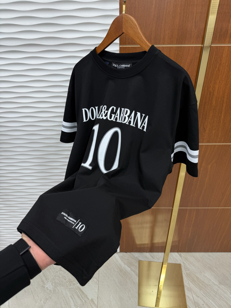 Dolce Gabbana 10 Siyah İthal Tişört