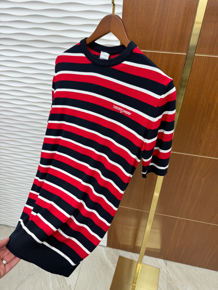 Tommy Jeans Çizgili İthal Triko