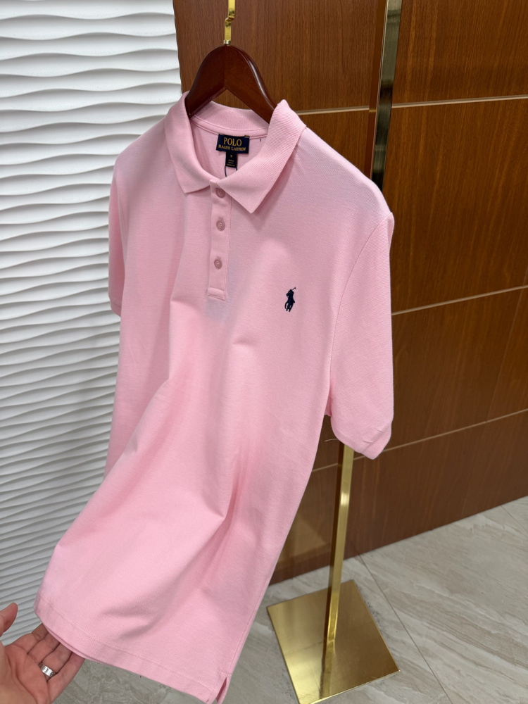 Rl Pembe Basic Polo Yaka