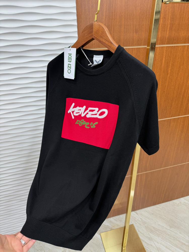 Kenzo Paris Siyah İthal Triko