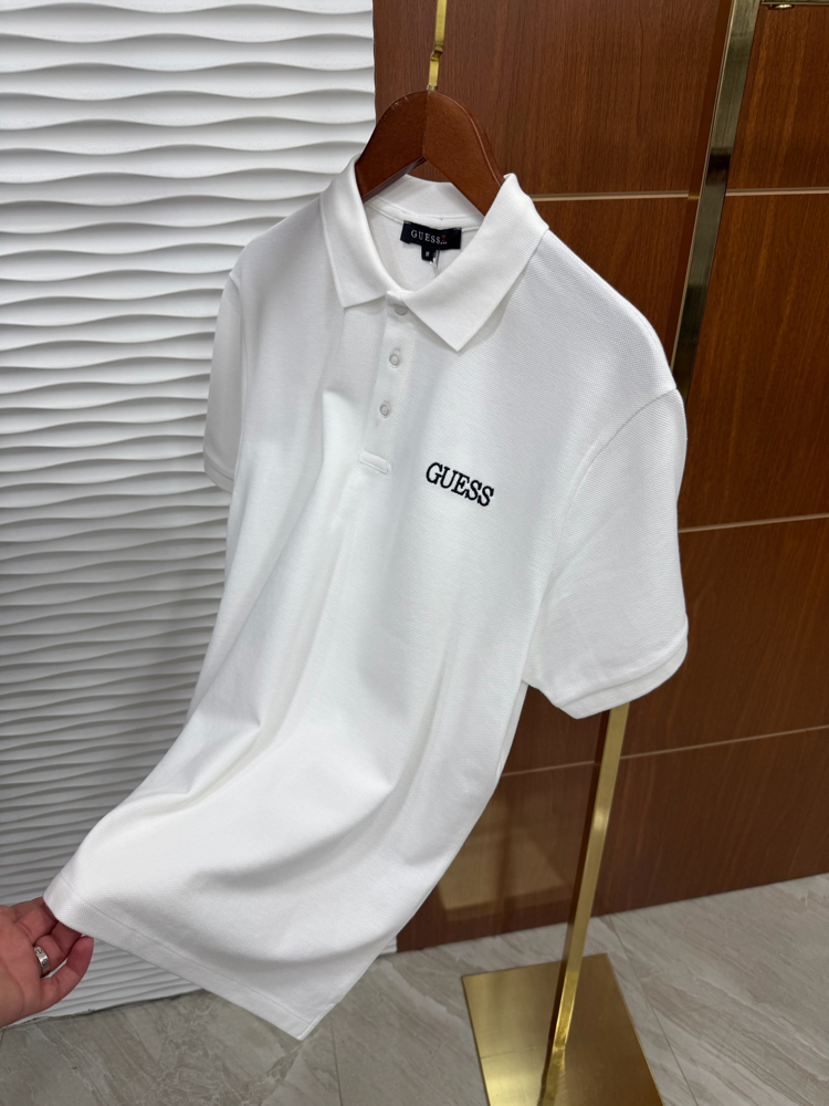 Guess Basic Yazılı İthal Polo Yaka