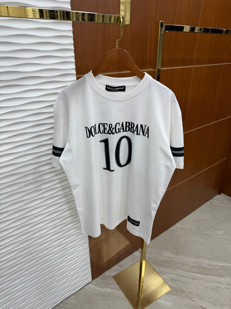 Dolce Gabbana 10 Beyaz İthal Tişört