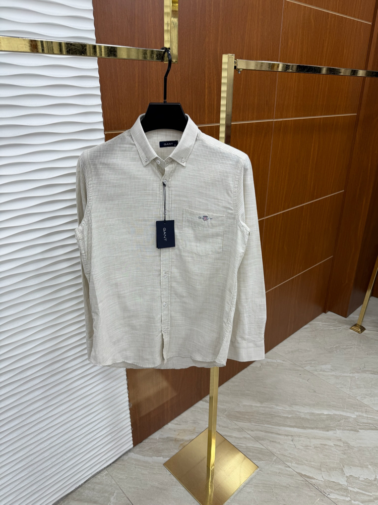 Gant Taş Rengi İthal Gömlek