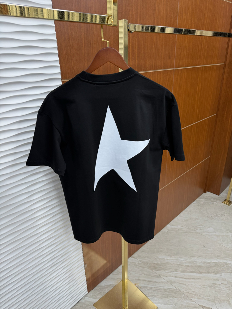 Golden Goose Star Siyah İthal Tişört