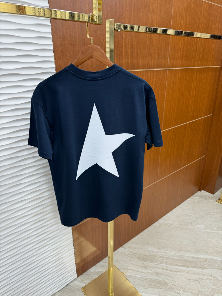 Golden Goose Star Lacivert İthal Tişört