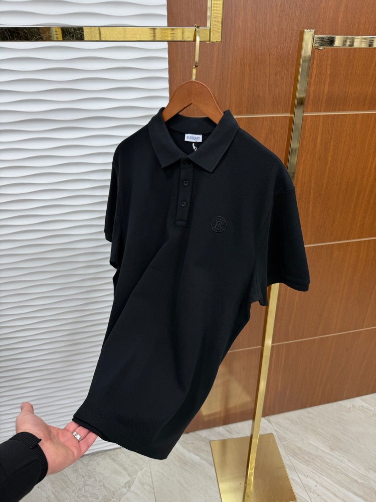 Burberry Basic Siyah İthal Tişört