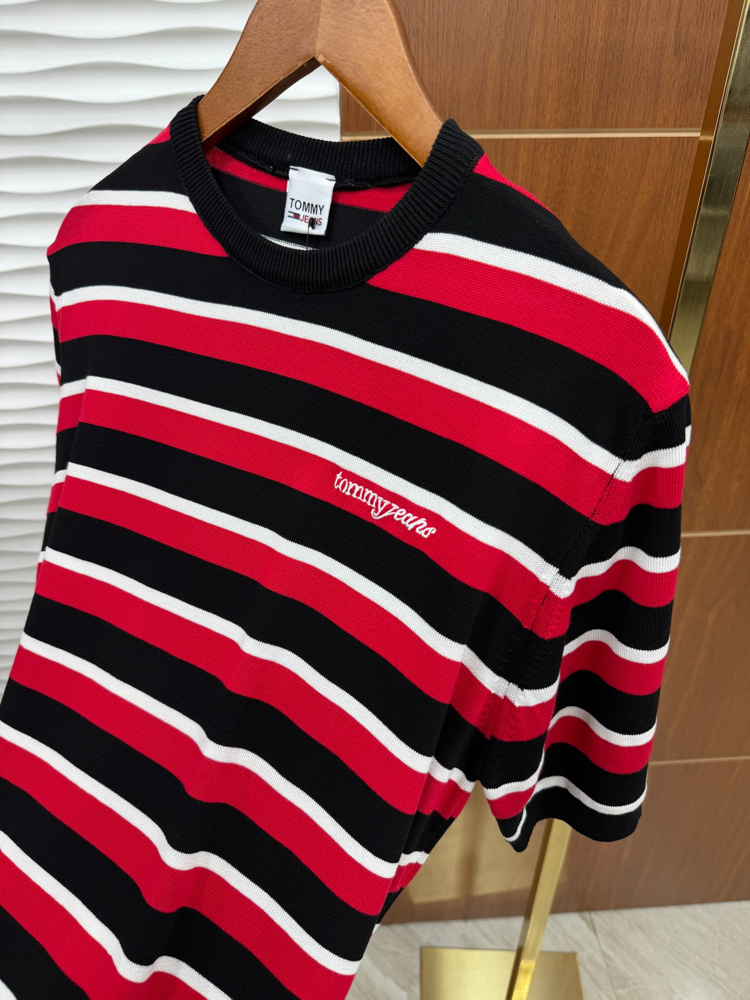 Tommy Jeans Çizgili İthal Triko