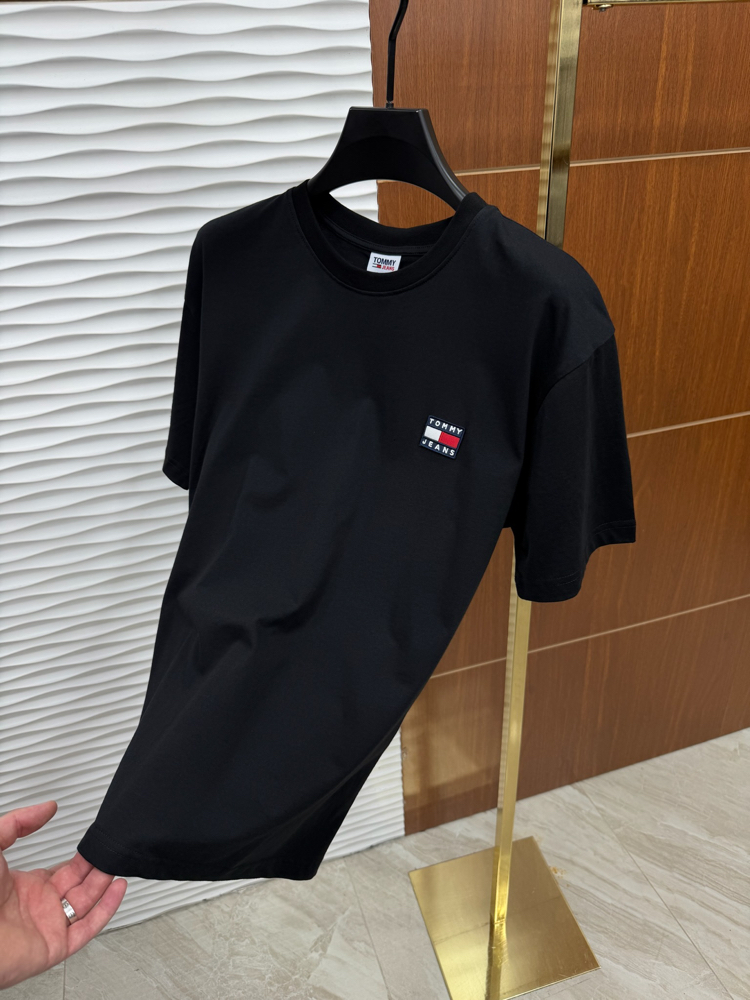 Tommy Jeans Patch Siyah İthal Tişört
