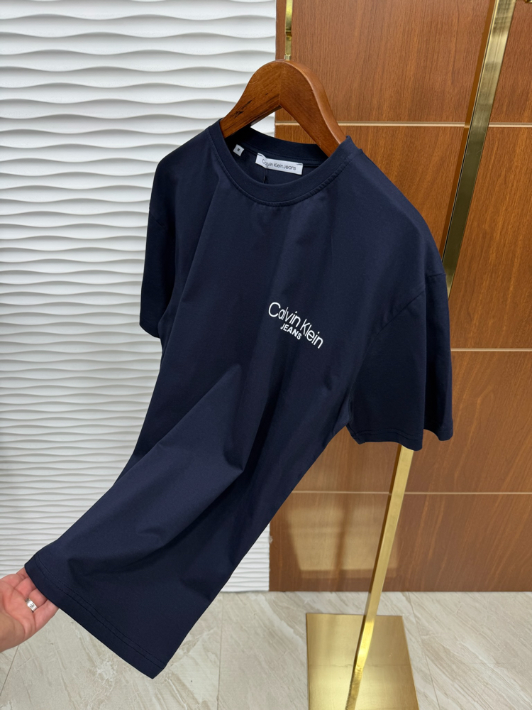 Calvin Klein Sırt Baskılı Lacivert İthal Tişört