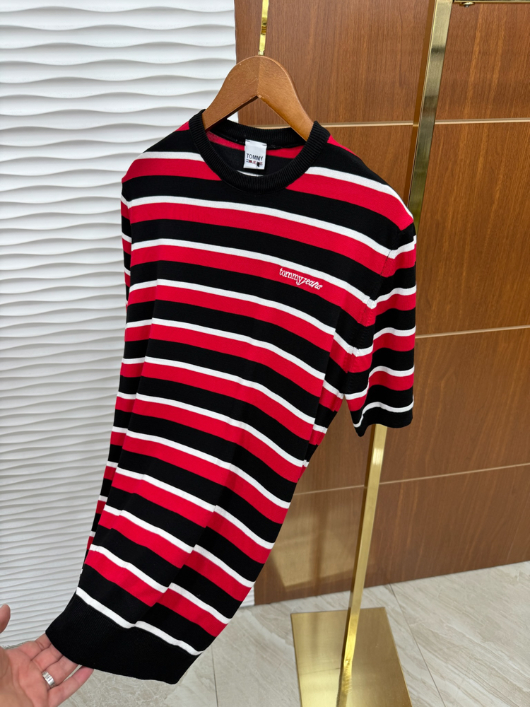 Tommy Jeans Çizgili İthal Triko