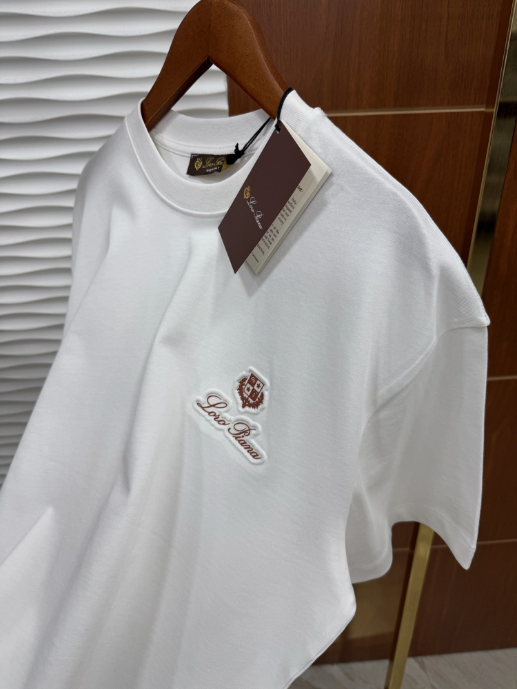 Loro Piana Beyaz İthal Tişört