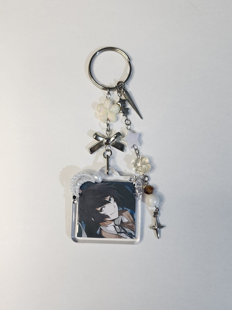 Fotolu akrilik anahtarlık (dazai)