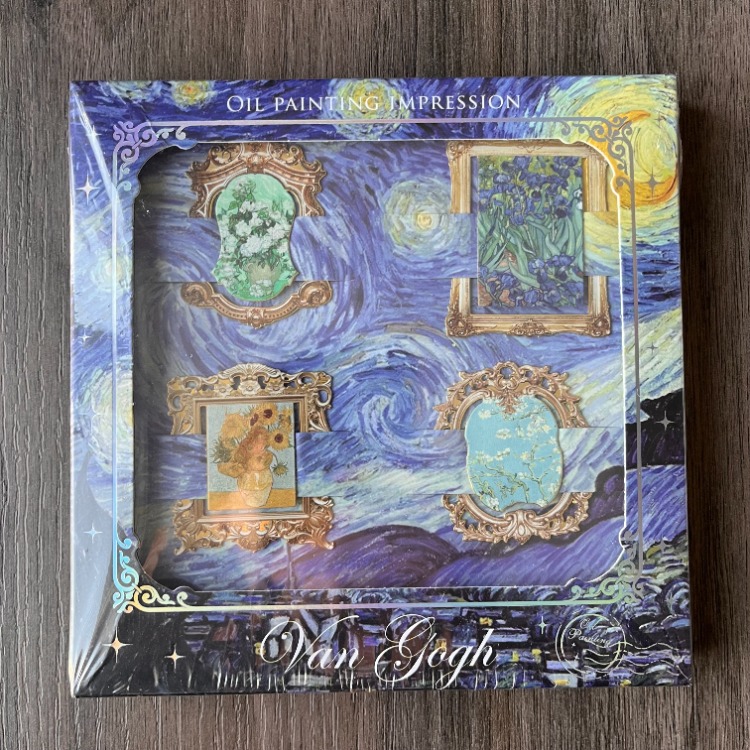 Van Gogh & Monet Temalı Kitap Ayracı Seti – Sanat Koleksiyonu ✨