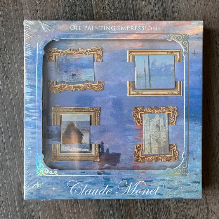Van Gogh & Monet Temalı Kitap Ayracı Seti – Sanat Koleksiyonu ✨