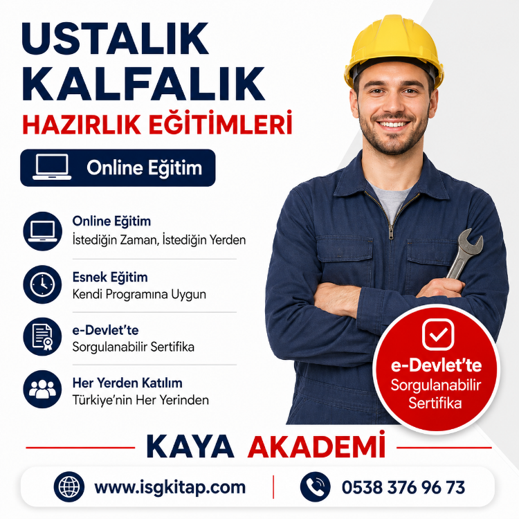 USTALIK KALFALIK HAZIRLIK EĞİTİMLERİ