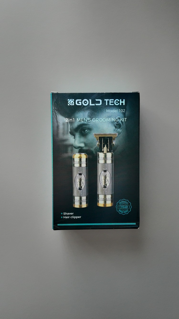 GOLDTECH 2'Lİ ŞARJLI SAÇ SAKAL KESME ERKEK BAKIM SETİ (MODEL:102)