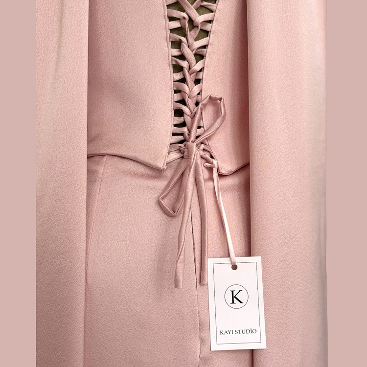 PEONY DRESS (pudra)
