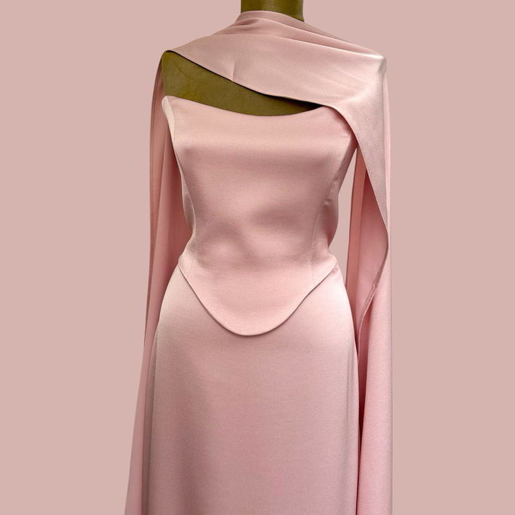 PEONY DRESS (pudra)