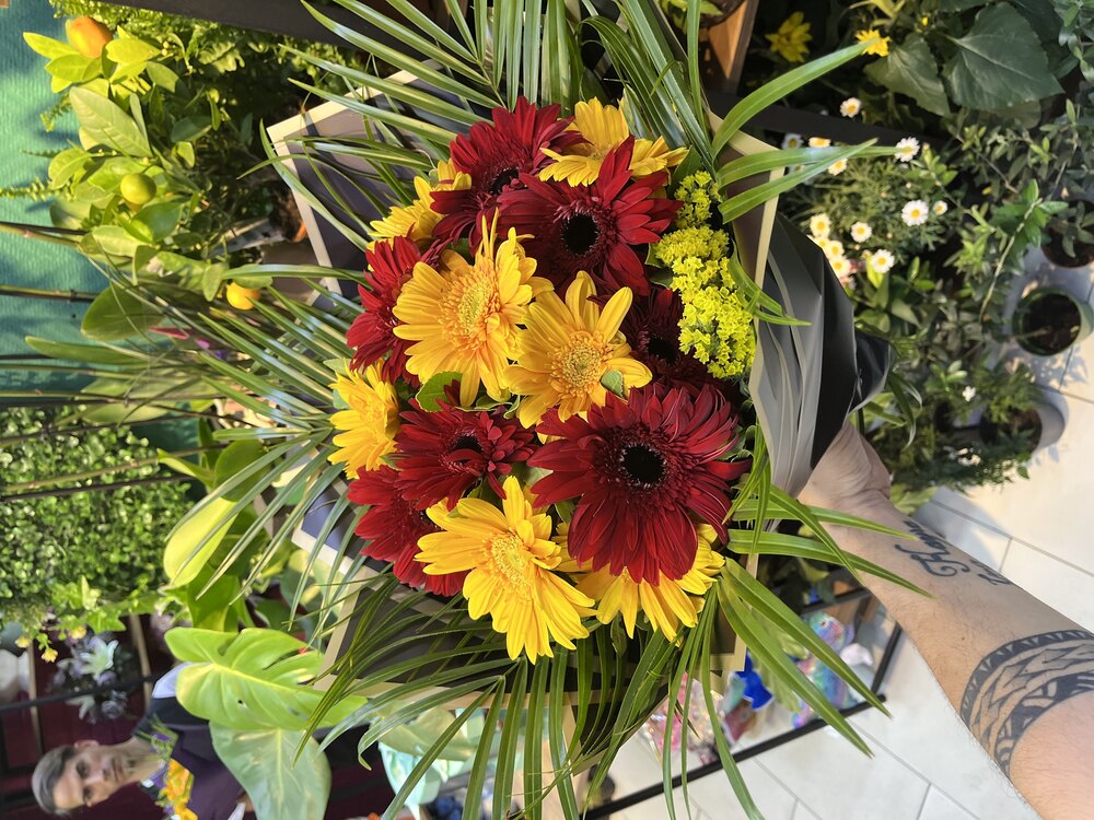 Renkli Gerbera Buketi
