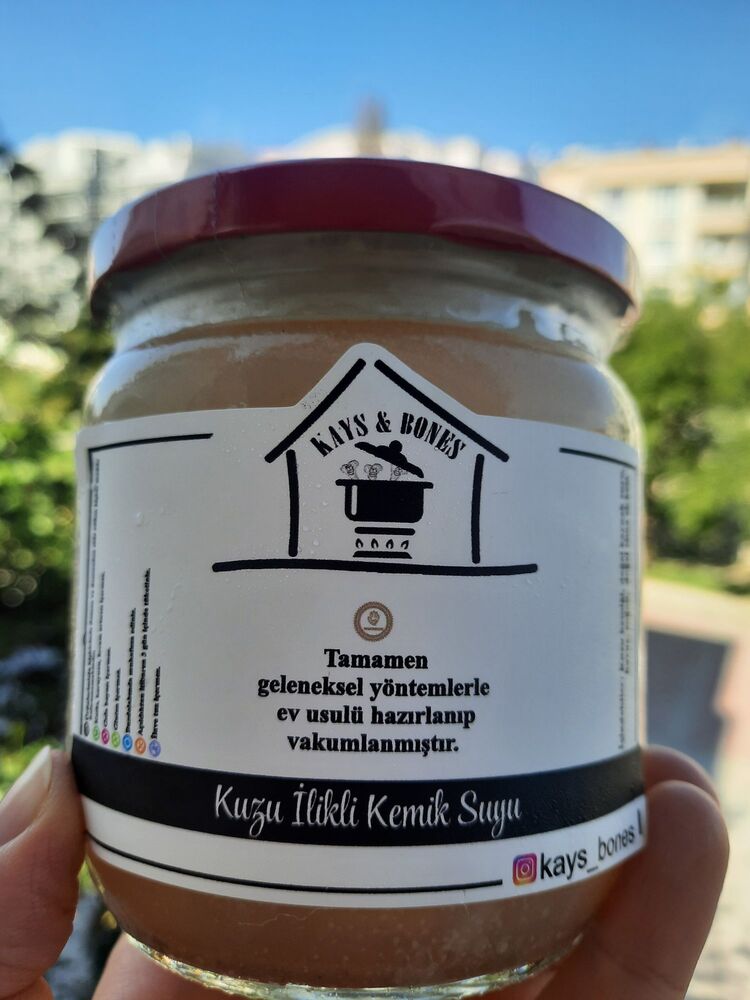Kuzu İlikli Kemik Suyu 425 cc Kavanoz