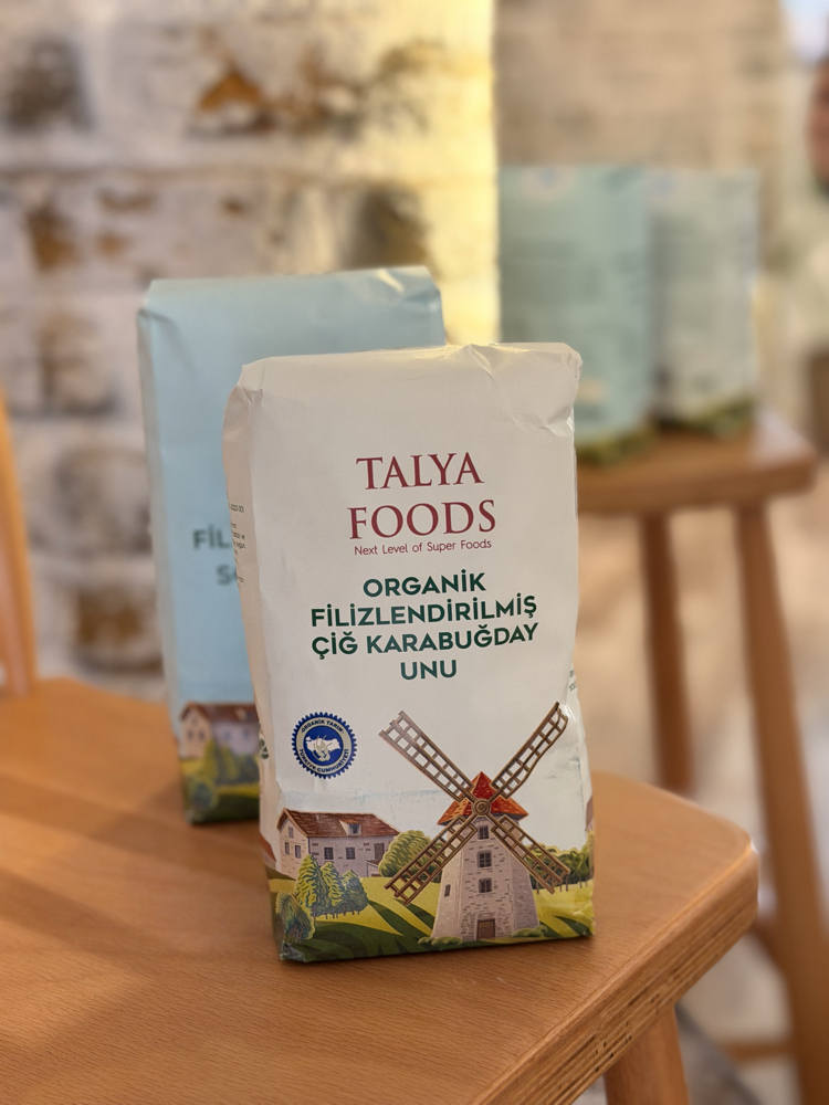Glutensiz Organik Filizlendirilmiş Çiğ Karabuğday Unu