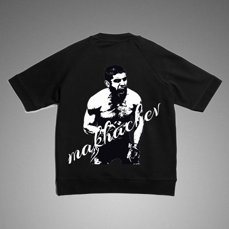 İslam Makhachev Oversize Siyan Tshirt 