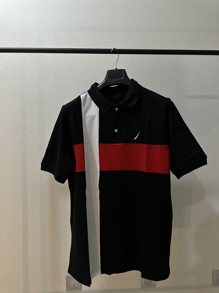 Nautica Renk Bloklu Polo Tişört