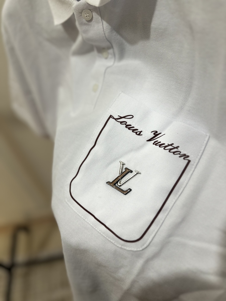 Louis Vuitton Stil Polo Tişört
