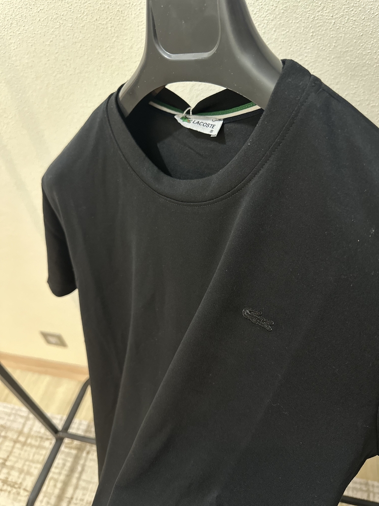Siyah Lacoste Tişört