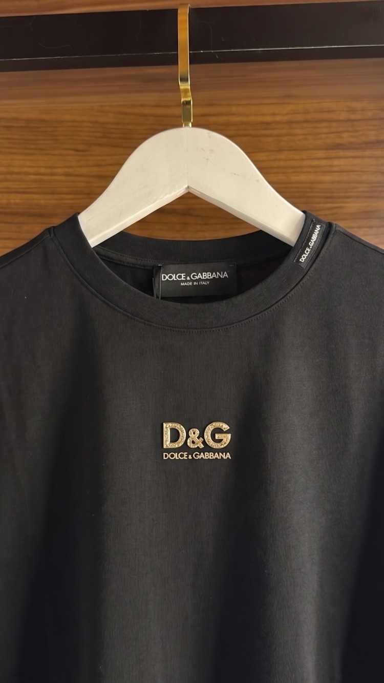 Dolce&Gabbana ™ Premium Siyah T-Shirt (İthal Parça)