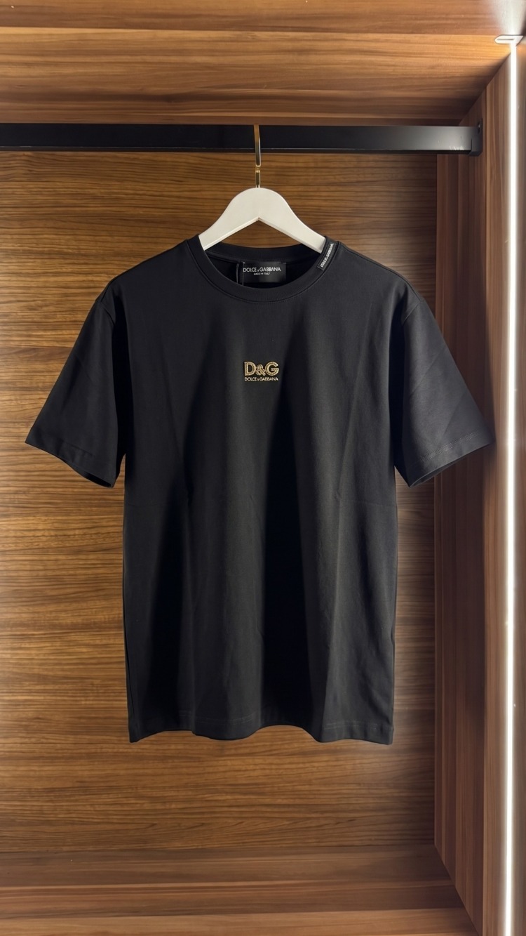 Dolce&Gabbana ™ Premium Siyah T-Shirt (İthal Parça)