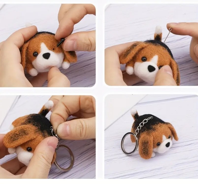 Köpek Keçe Hobi Kiti (videolu-kitapçıklı)