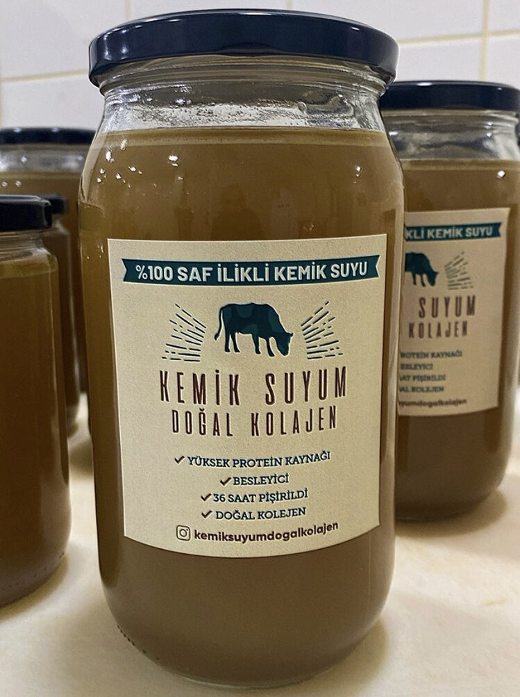 Dana İlikli kemik suyu (6x1000 ml)