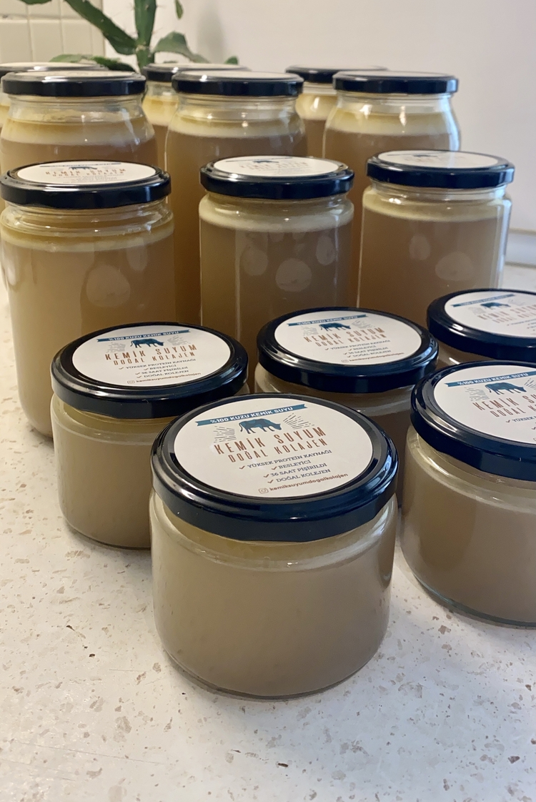 İlikli kuzu kemik suyu ( 330 ml x 6 )
