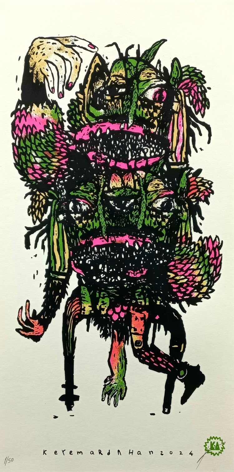 2 li screenprint set