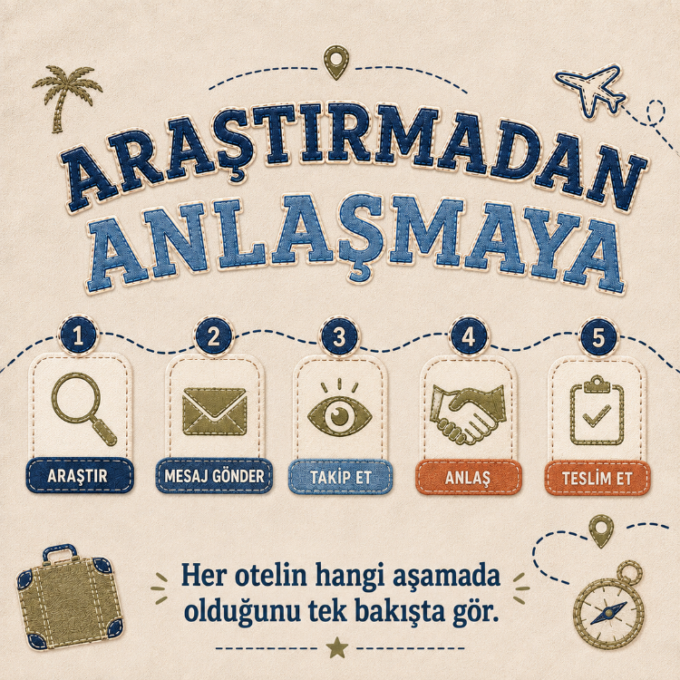 Otel İş Birliği Takip Sistemi | Notion Şablonu