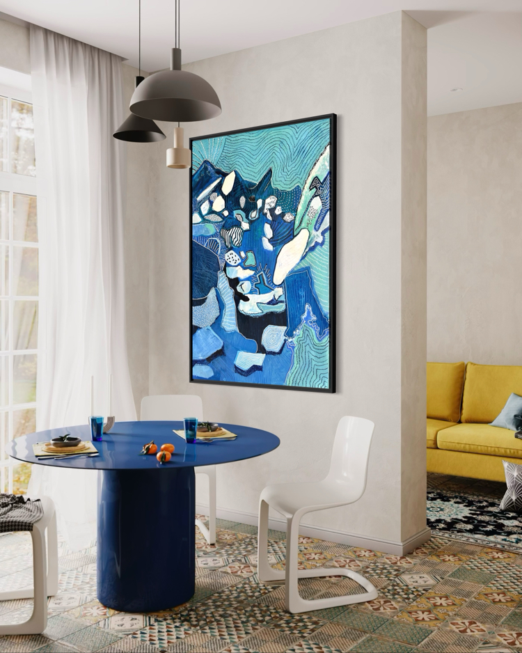 Blue Heaven, 120*80 cm