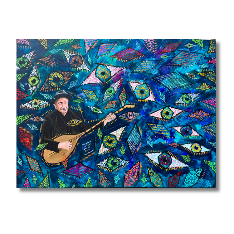 Aşık Veysel, 120*90cm