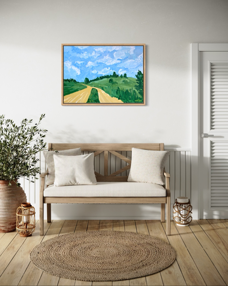 A Place to Breathe, 70*50 cm 