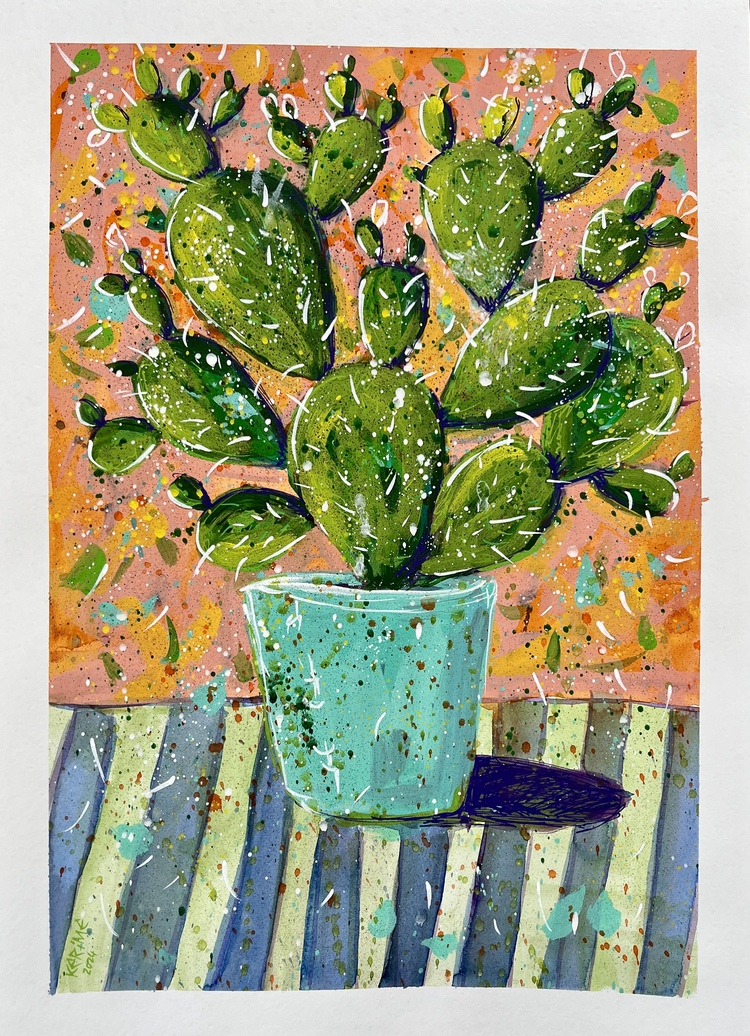 Cactus Vibes 50*35 cm