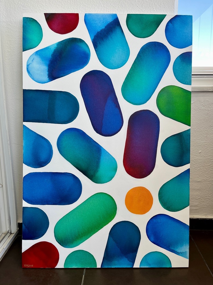 Capsulated Feelings, 120*80 cm