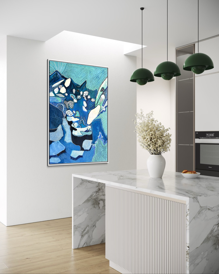 Blue Heaven, 120*80 cm