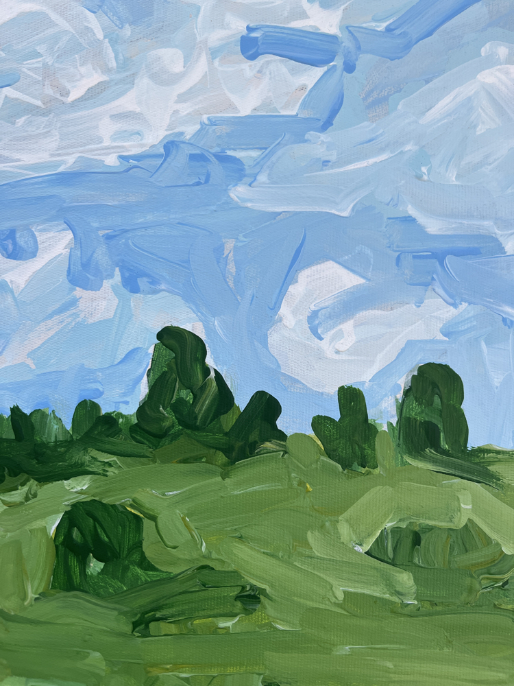 A Place to Breathe, 70*50 cm 