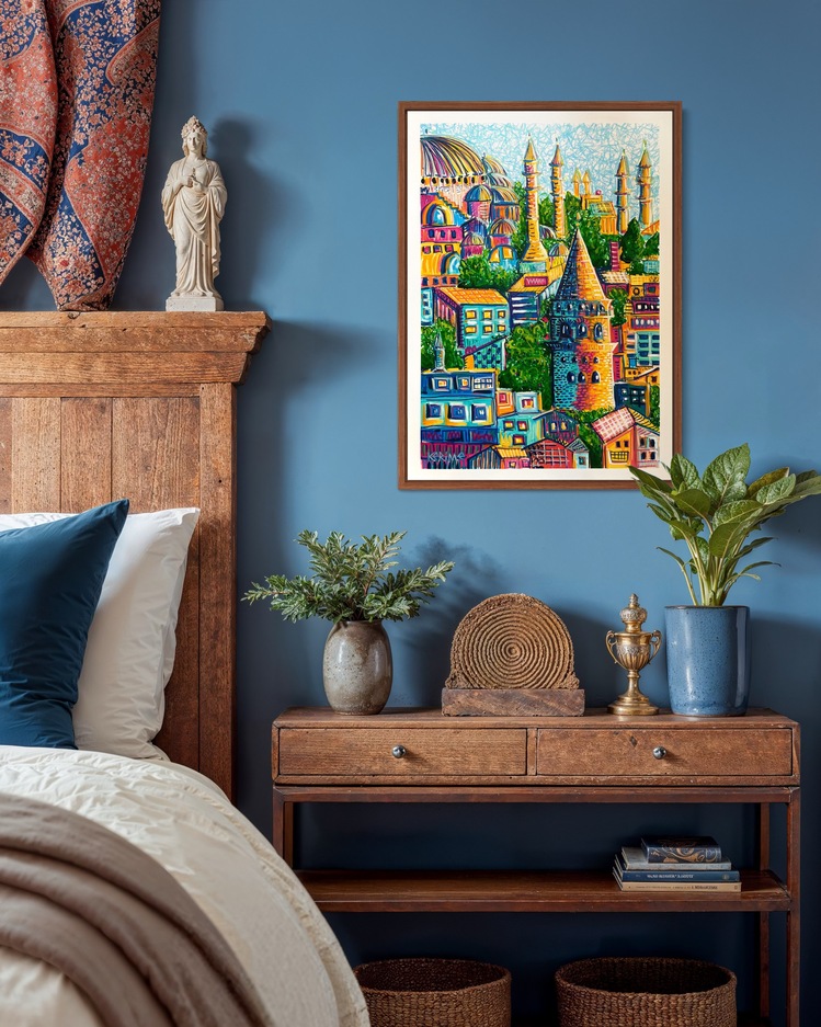 İstanbul, 70*50cm 