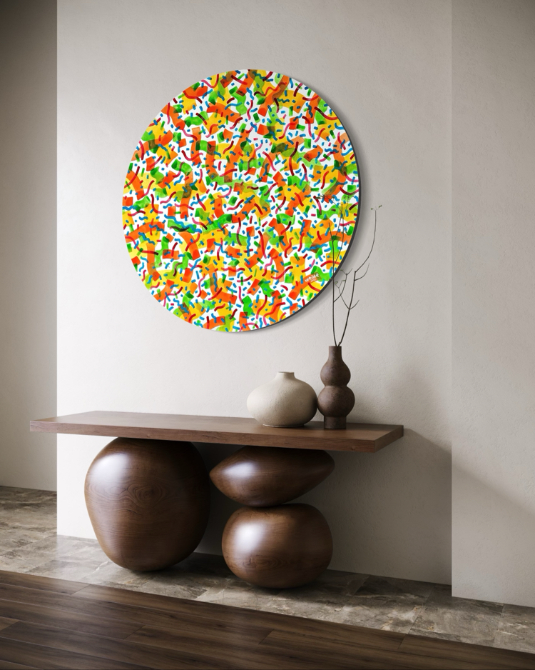 Confetti-8, 80cm çap 