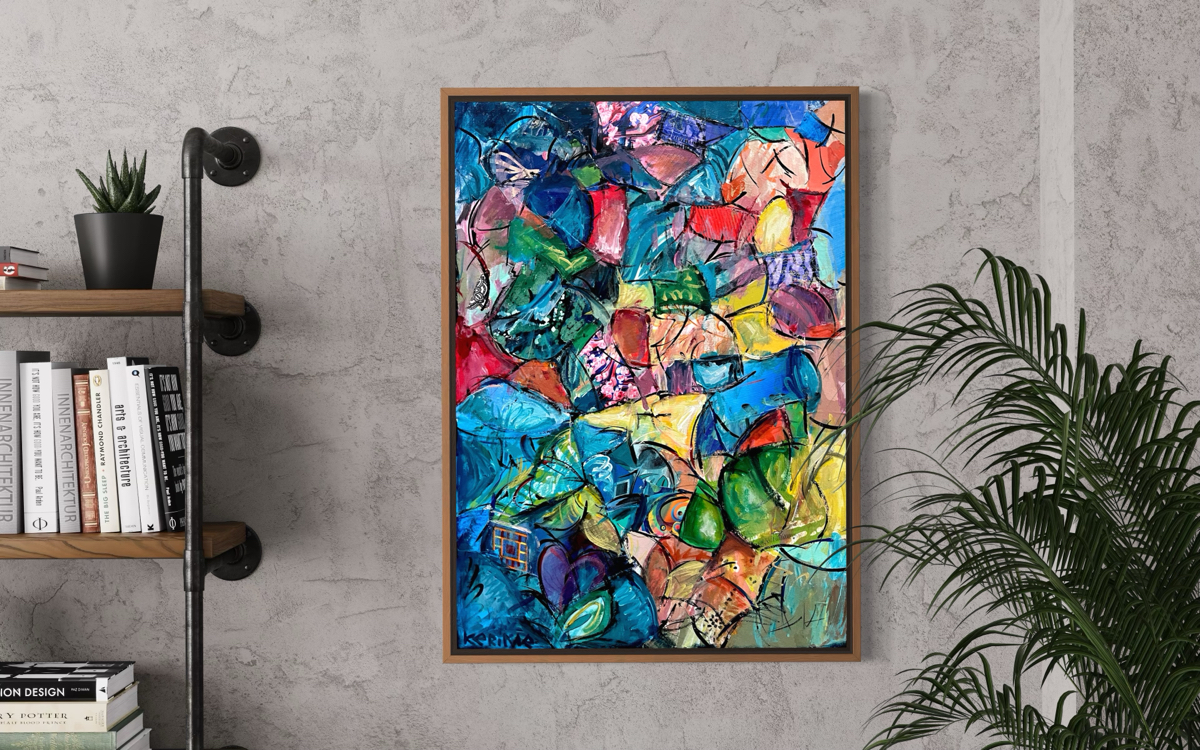 Kaleidoscope, 70*50cm 