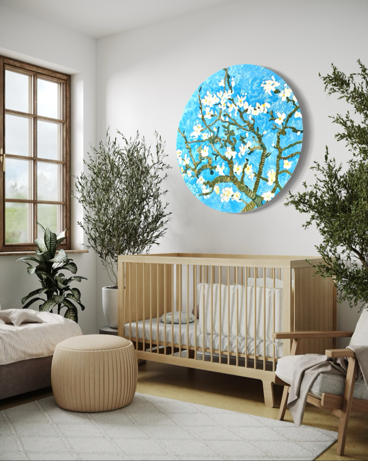 Almond Blossom, 76 cm çap 